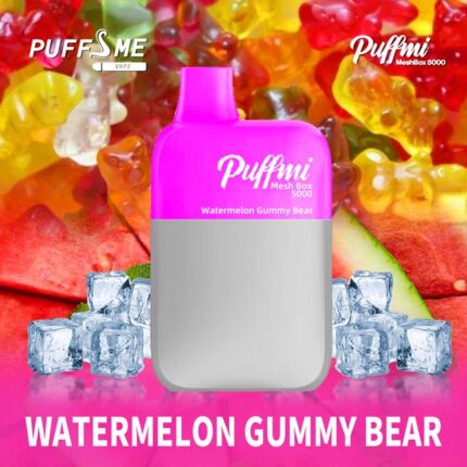 PUFFMI WATERMELON GUMMY BEAR – 5000 PUFFS