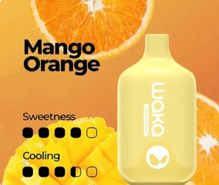 WAKA SMASH MANGO ORANGE – 6000 PUFFS