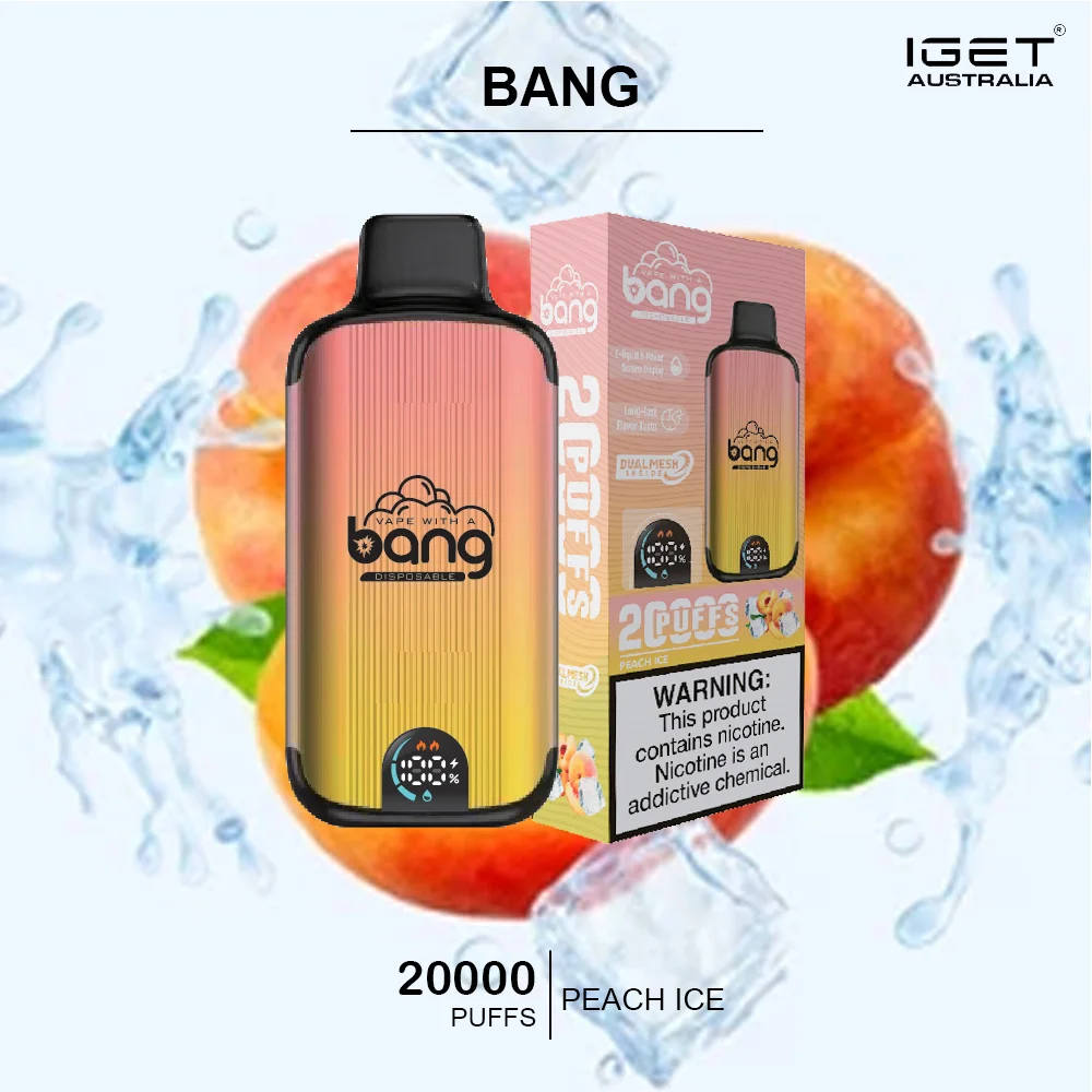 BANG – PEACH ICE – 20000 PUFFS