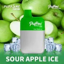 PUFFMI SOUR APPLE ICE – 5000 PUFFS