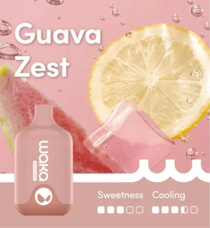 WAKA SMASH GUAVA ZEST – 6000 PUFFS